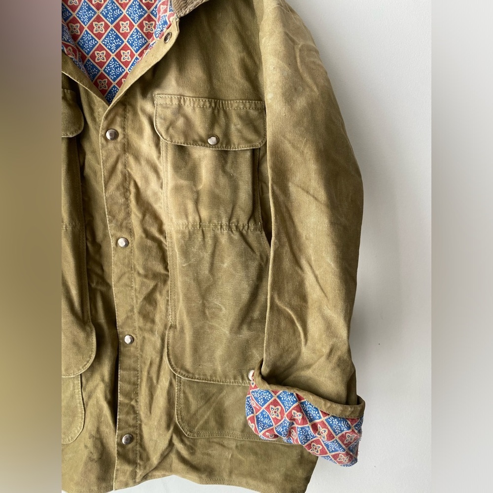 Vintage Jacket Men’s Large 1950’s Hunting Coat Lined - Picture 3 of 12